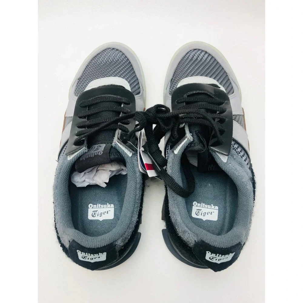 Onitsuka Tiger D-Trainer Slip-On Shoes 'Sheet Rock‎ Black Sneakers M 5 / W 6.5